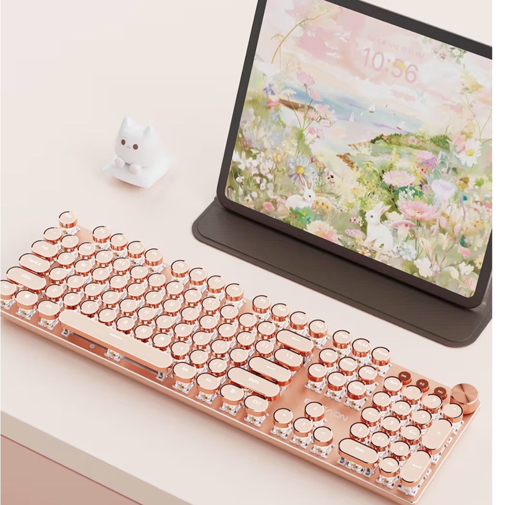 Rose Gold Wireless Keyboard